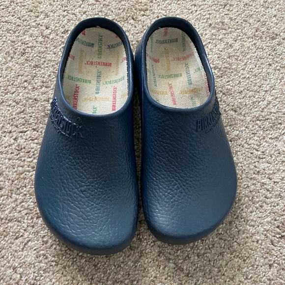 Birkenstock Shoes - Navy Birkenstock Work Clogs Women's Size 6 - 6 1/2 or 37